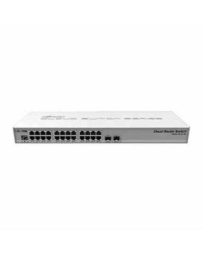 Cabinet Switch Mikrotik CRS326-24G-2S+RM Gigabit Ethernet Silver