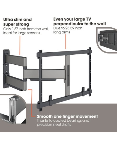 TV Mount Vogel's TVM5645 NEGRO 40" 35 kg