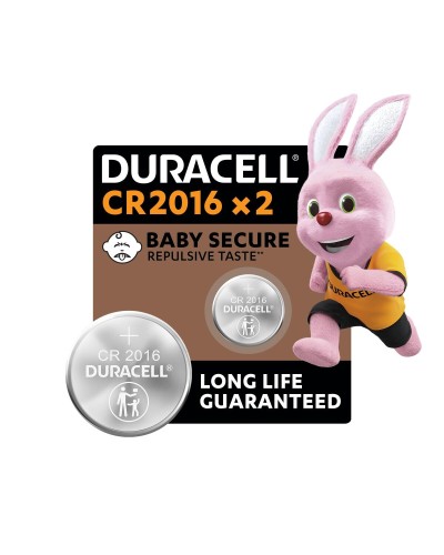Cella a bottone DURACELL DL2016 K2 3 V (10 Unità)
