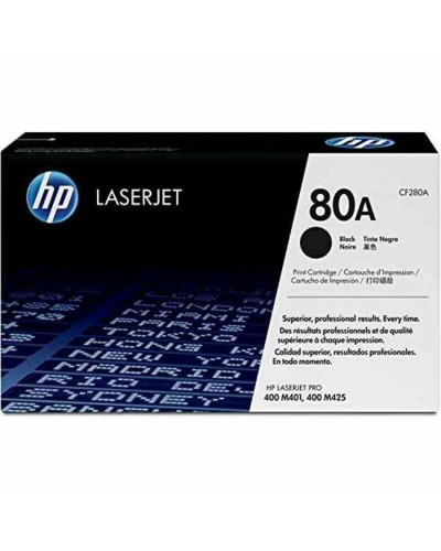 Toner Originale HP 80A Nero