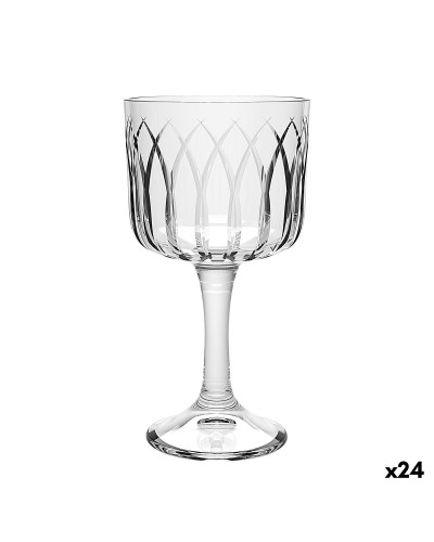Verre La Mediterránea Phasai seu Transparent verre 500 ml (24 Unités)