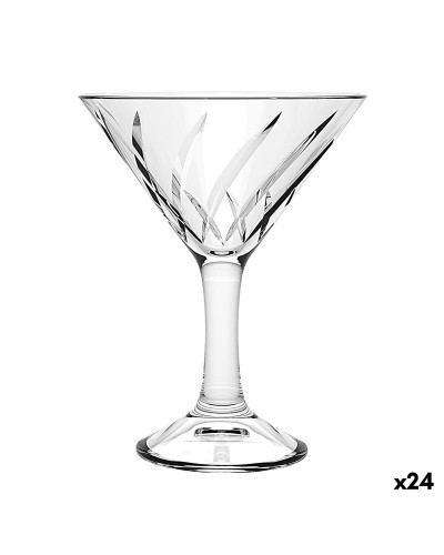Bicchiere da cocktail La Mediterránea Phasai nossa Trasparente Vetro 200 ml (24 Unità)