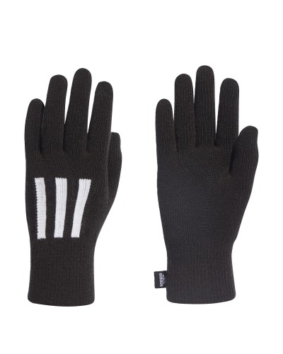 Handschuhe Adidas 3 Stripes Schwarz