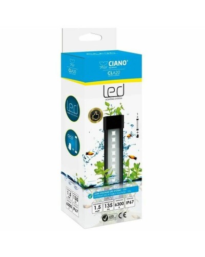 LED Ljus Ciano Cla20 Plants 8 W Svart