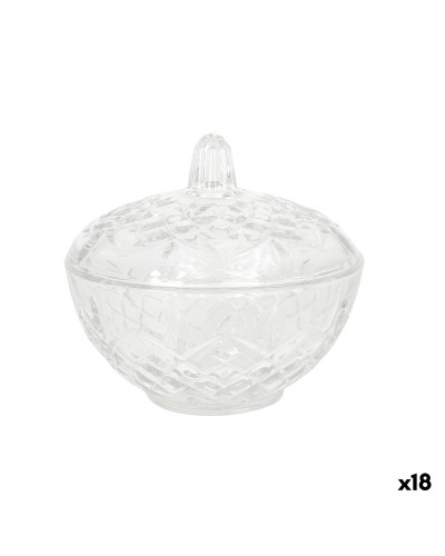 Tarro de Cristal Inde Sisi Transparente (18 Unidades)
