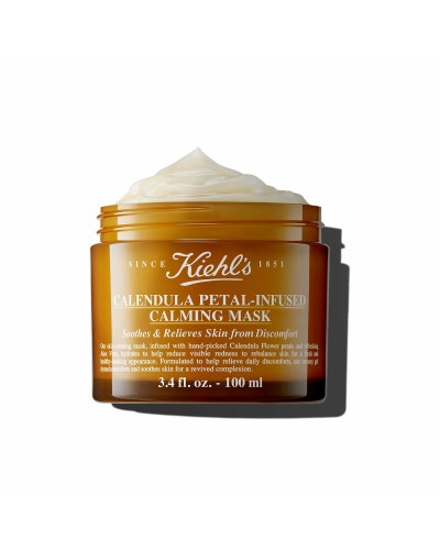 Fuktgivande Ansiktsmask Kiehl's CALENDULA 100 ml Aloe Vera Ringblomma