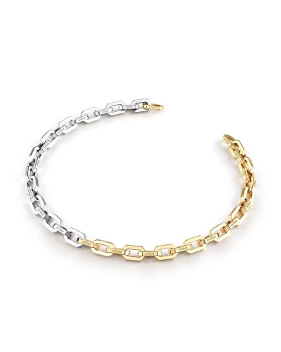 Bracelet Femme Guess JUBS03217JWRHYGT-U 45 cm Doré Argenté