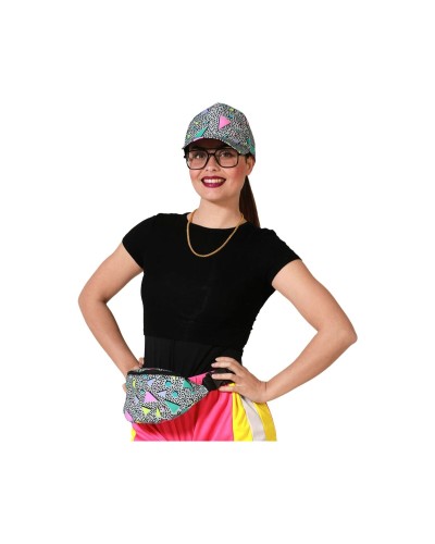 Costume per Adulti Anni 80 (4 Unità)