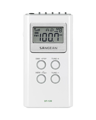 Radio Sangean DT120W Blanc