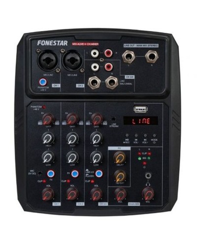 DJ-tafel FONESTAR MIX-4LIVE