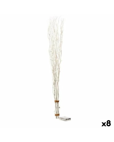 Ramilletes Gift Decor Blanco 10 x 120 x 10 cm Luz LED (8 Unidades)