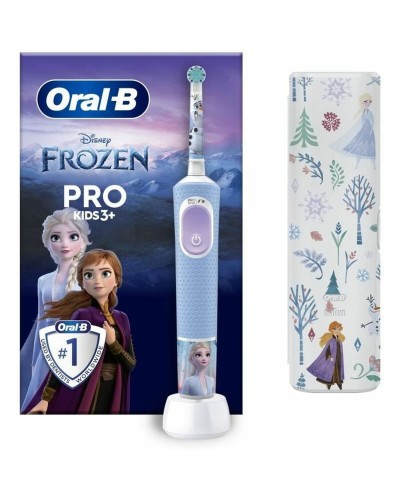 Cepillo de Dientes Eléctrico Oral-B D100 KIDS Negro Negro/Gris