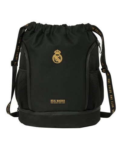 Lasten reppu Real Madrid C.F. Musta 35 x 40 x 1 cm