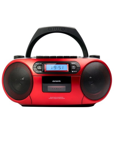Radio Cassette Aiwa BBTC550RD    6W Rojo