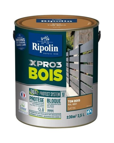 Peinture d'Apprêt Ripolin Marron Satiné