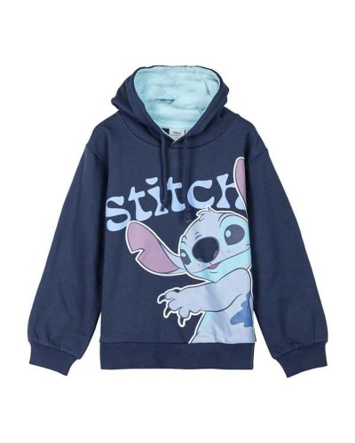 Luvtröja, Flickor Stitch Mörkblå