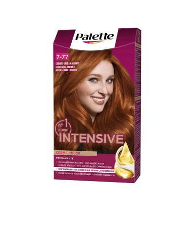Permanente Kleur Schwarzkopf PALETTE INTENSIVE Nº 7.77-COBRIZO ULTRA RADIANTE
