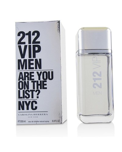 Parfum Homme Carolina Herrera 212 Vip Men EDT 200 ml