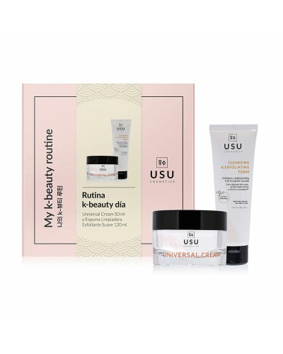 Unisex Cosmetica Set USU Cosmetics My K-Beauty Day Rutine 2 Onderdelen