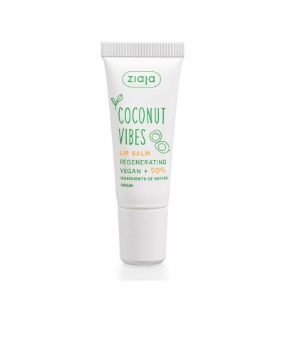 Balsamo Labbra Ziaja Coconut and Orange Vibes 10 ml Rigenerante