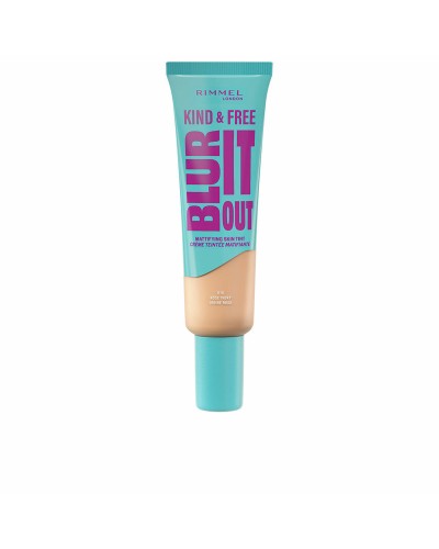 Base de maquillage liquide Rimmel London KIND & FREE BLUR IT OUT Nº 010-Rose Ivory 30 ml