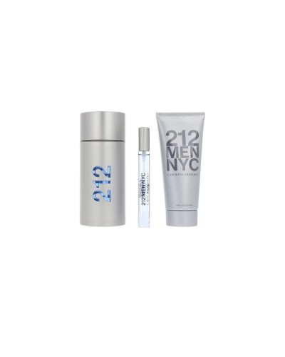 Set mit Herrenparfüm Carolina Herrera 212 NYC MEN 3 Stücke