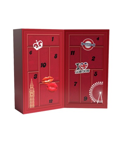 Sminkset Rimmel London Adventskalender 12 Delar