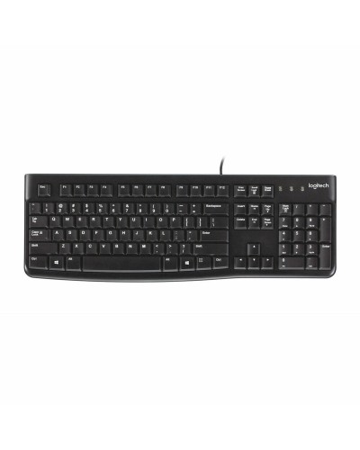 Tastatur Logitech K120 Schwarz Qwerty Spanisch Qwerty UK