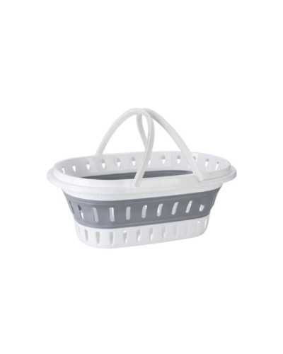 Faltbarer Wäschekorb Bathroom Solutions 60x40x27cm | Organisiertes Mittagessen
