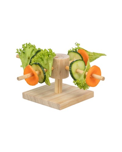 Dierenvoederbak Trixie Bruin Hout 22 x 8 x 22 cm