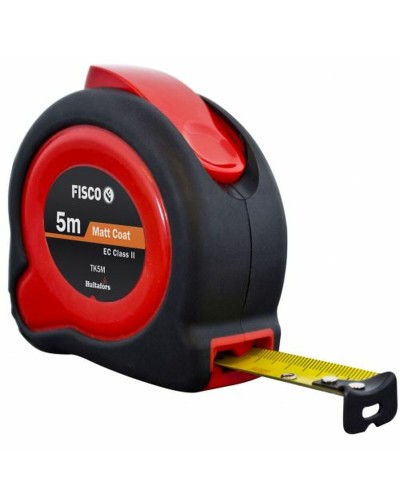 Tape measure FISCO TUF-LOK 5 m x 19 mm Natural rubber ABS (5 m)