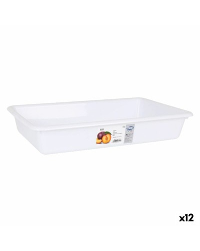 Contenitore di Plastica Dem Bob 44 x 29 x 7,5 cm (12 Unità)