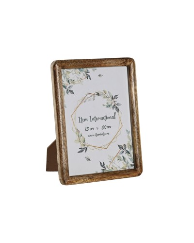 Fotolijsten Home ESPRIT Bruin Kristal Mangohout Natuurlijk