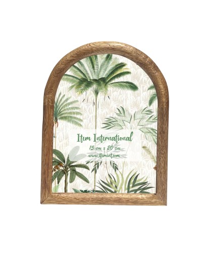 Photo frame Home ESPRIT Natural Crystal Mango wood Tropical