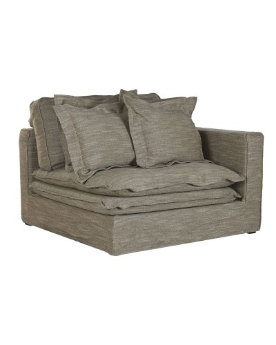 Soffa Home ESPRIT Grön Sand 120 X 120 X 95 CM