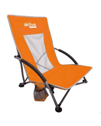 Silla Plegable Aktive Naranja 50 x 67 x 51 cm