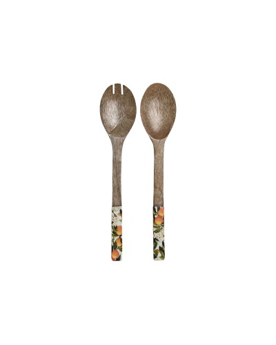 Utensilios de cocina Home ESPRIT Madera de mango 34 X 9 X 2,2 CM