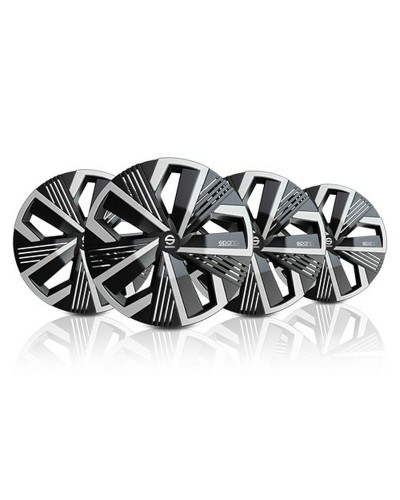 Hubcap Goodyear Nagoya Black/Silver 15" 4 Units