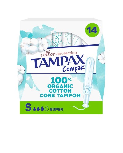 Duschgel Tampax TAMPAX ALGODÓN (14 Stück)