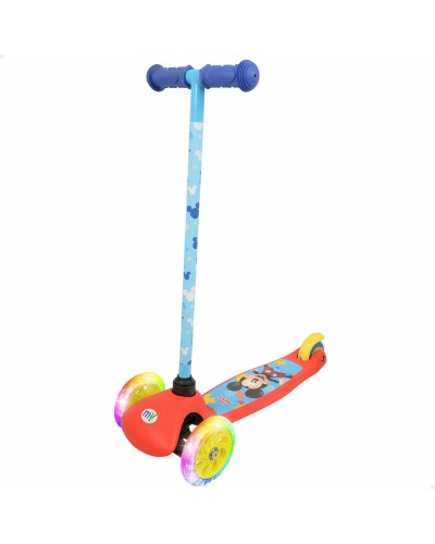 Patinete Scooter Mickey Mouse Goma Metal Plástico