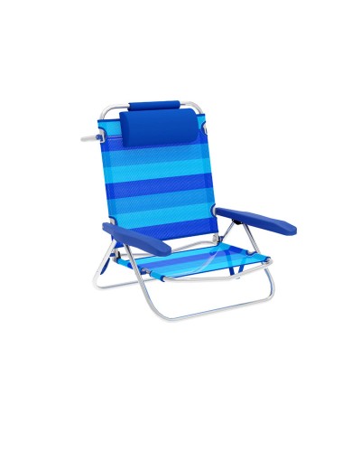 Folding Chair Marbueno Raidat Sininen 61 x 82 x 68 cm