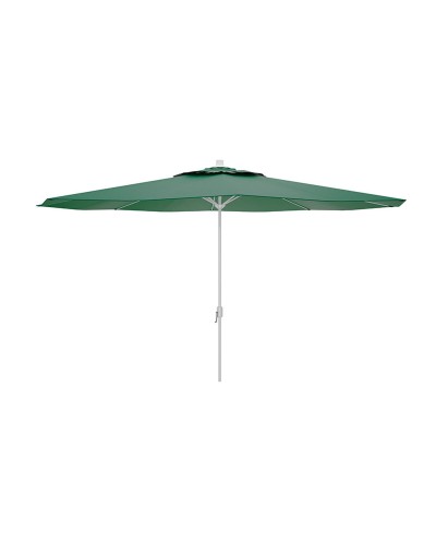 Marbueno 8-Rib Umbrella, Steel, Green Polyester 2.7m | Perfect for Garden, Pool and Terrace
