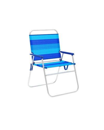 Silla Plegable Marbueno Azul, Dimensiones: 52 x 80 x 56 cm
