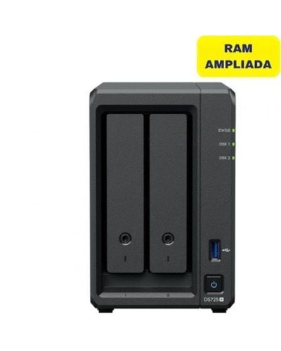 NAS-Netzwerk-Speicher Synology DS725+/32G Schwarz AMD Ryzen R1600