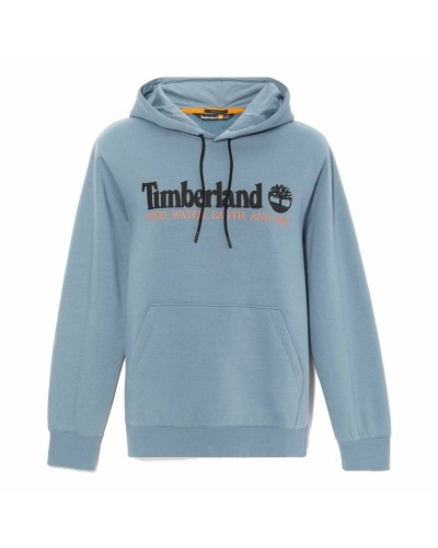 Timberland Sudadera con Capucha Azul para Hombre - Algodón Orgánico
