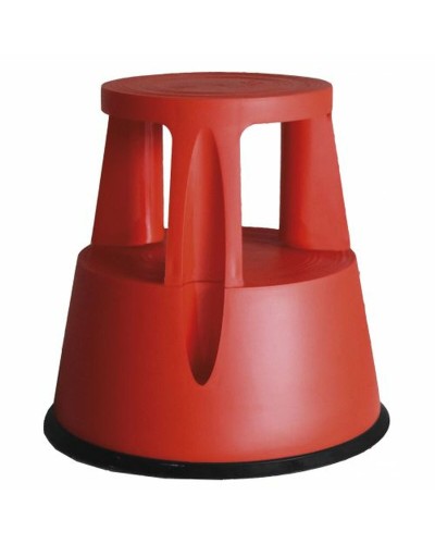 Taburete GIERRE Rojo Plástico