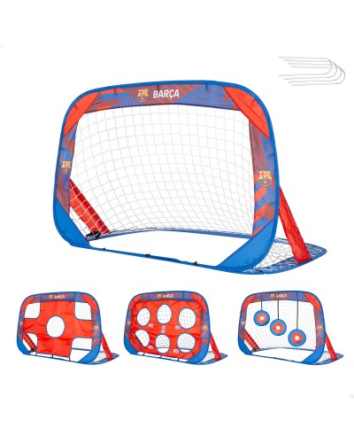 Football Goal F.C. Barcelona 120 x 80 x 80 cm