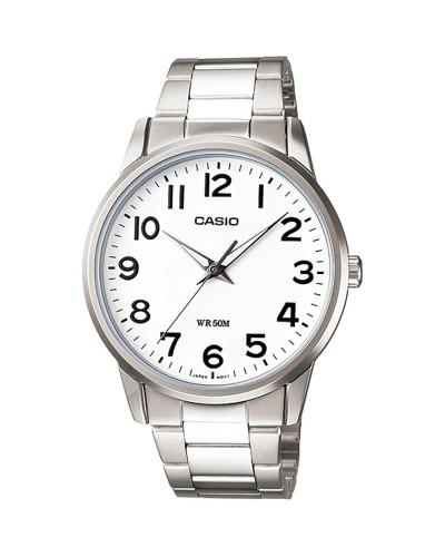 Miesten rannekellot Casio COLLECTION Hopeinen (Ø 40 mm)