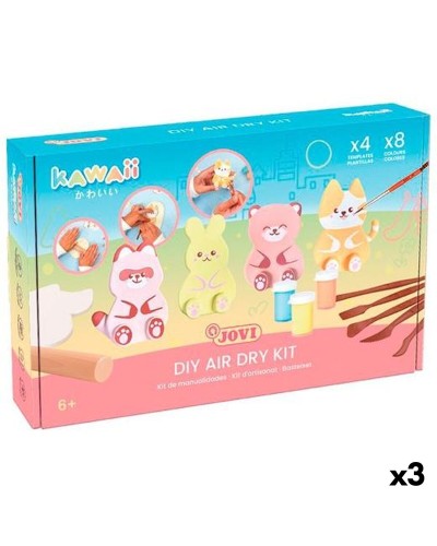 Craft Set Jovi KAWAII AIR DRY Multicolour (3 Units)