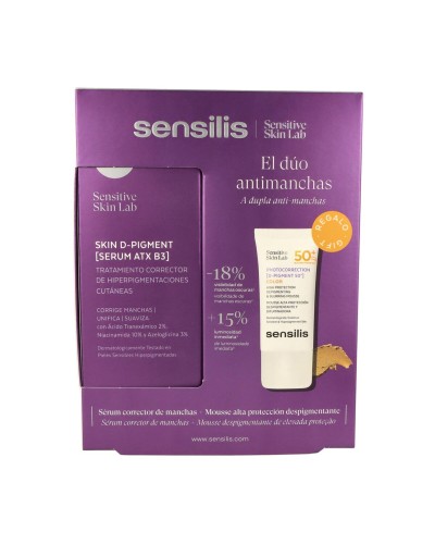 Set de Cosmétiques Femme Sensilis SKIN D-PIGMENT